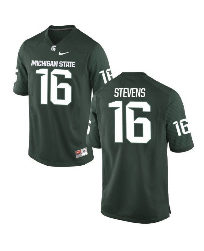 Women's Michigan State Spartans #16 Joe Stevens NCAA Nike Authentic Green College Stitched Football Jersey UJ41S12UT